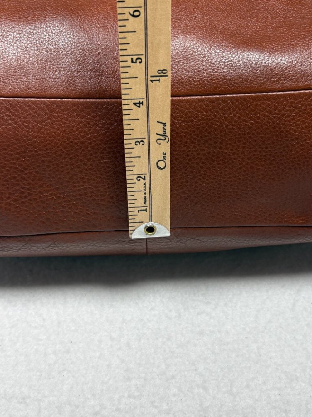 COACH Chestnut Leather Madison Phoebe Triple Compartment Shoulder Hobo Chic Bag - Picture 6 of 14